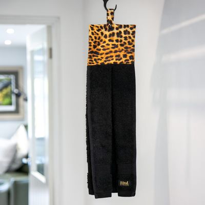 52nd Avenue Hanging Hand Towel (Leopard Print)