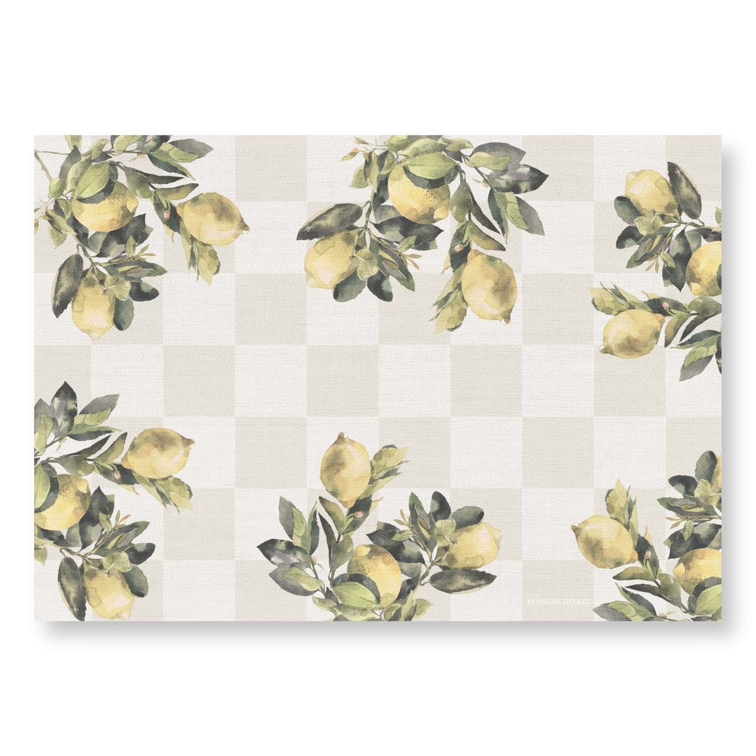 Manor Road Citrons -A4 Greaseproof Papers Manor Road Citrons -A4 Greaseproof Papers