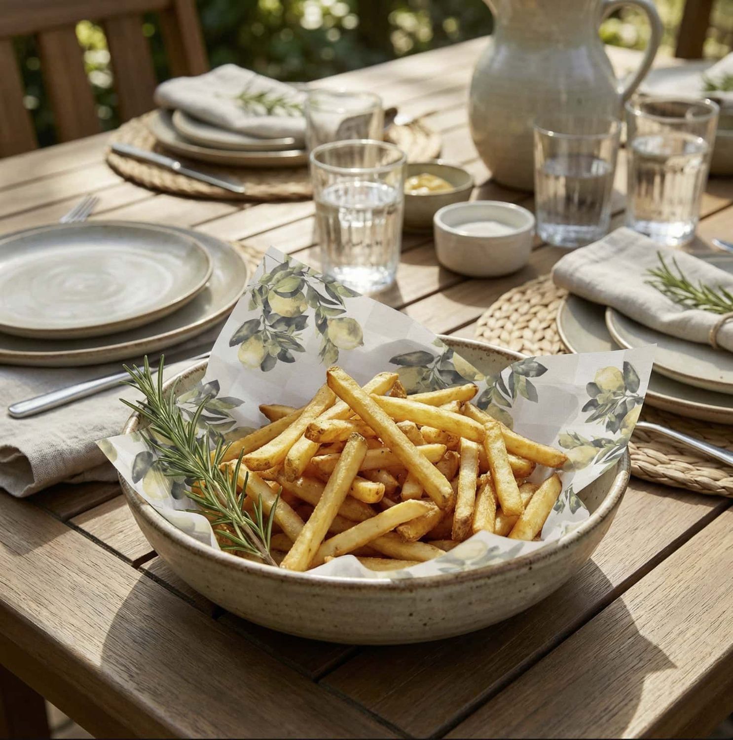 Manor Road Citrons -A4 Greaseproof Papers
