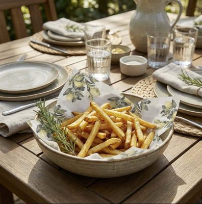 Manor Road Citrons -A4 Greaseproof Papers
