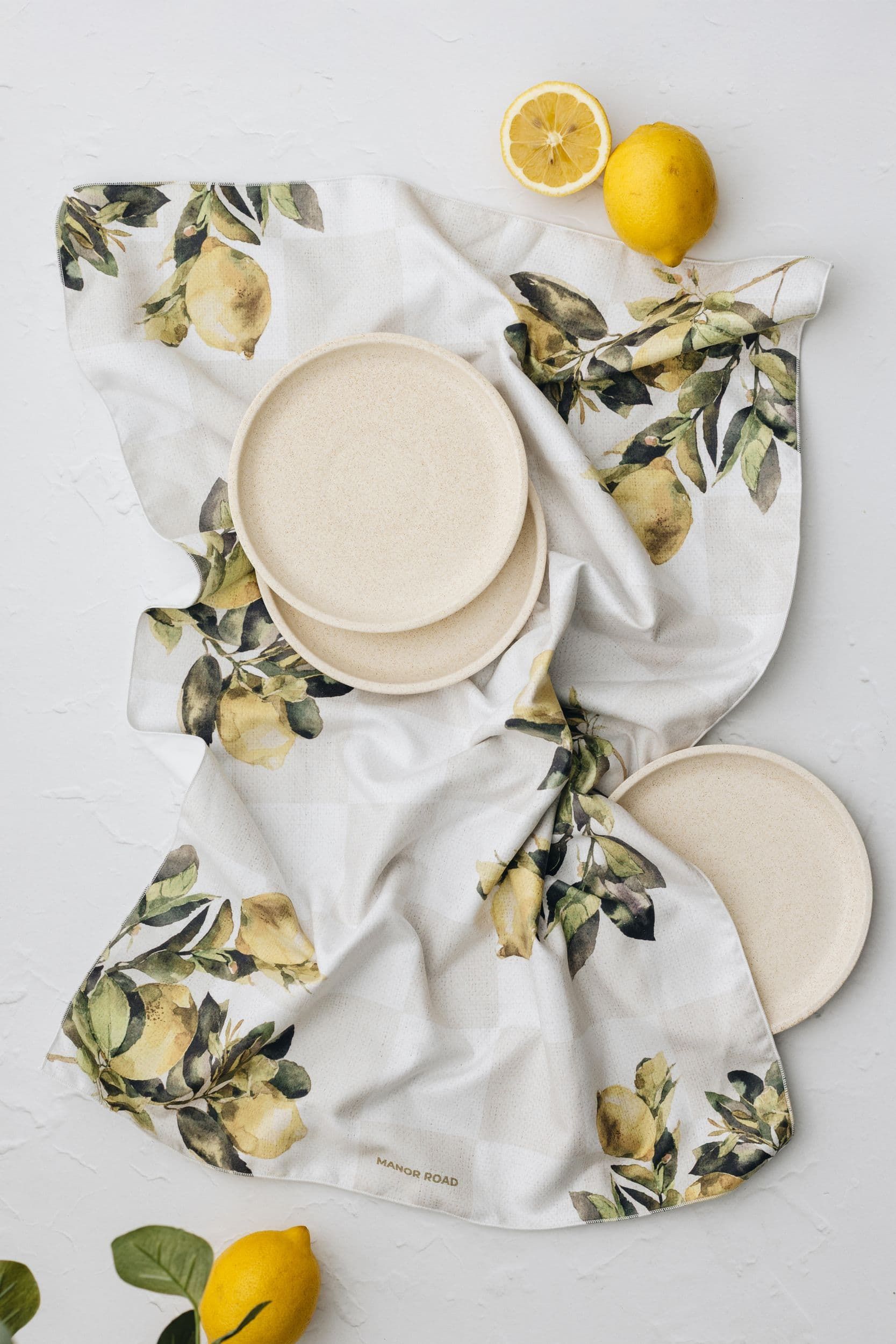 Citrons- Microfibre Tea Towel