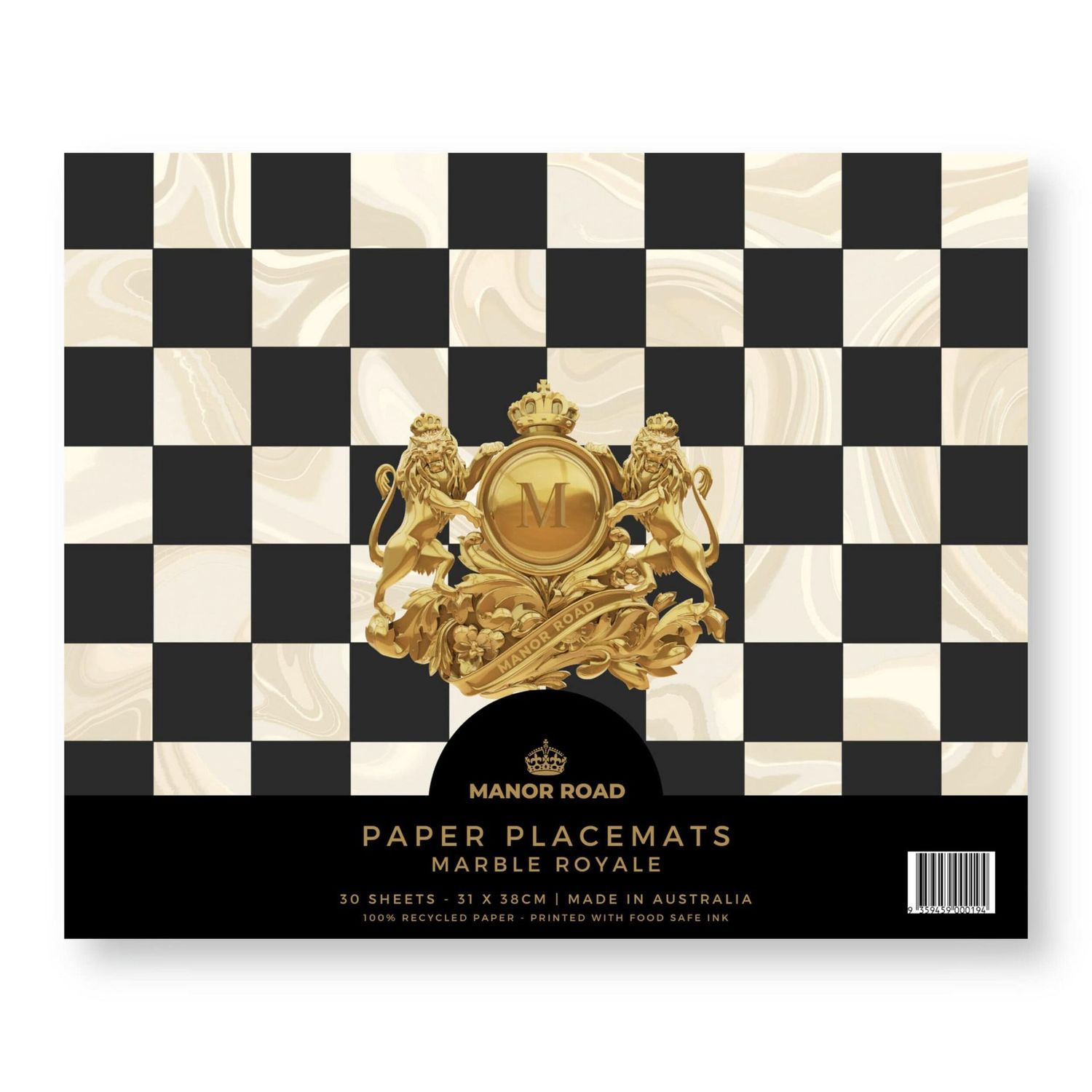 Marble Royale Tear-Off Placemat Pad