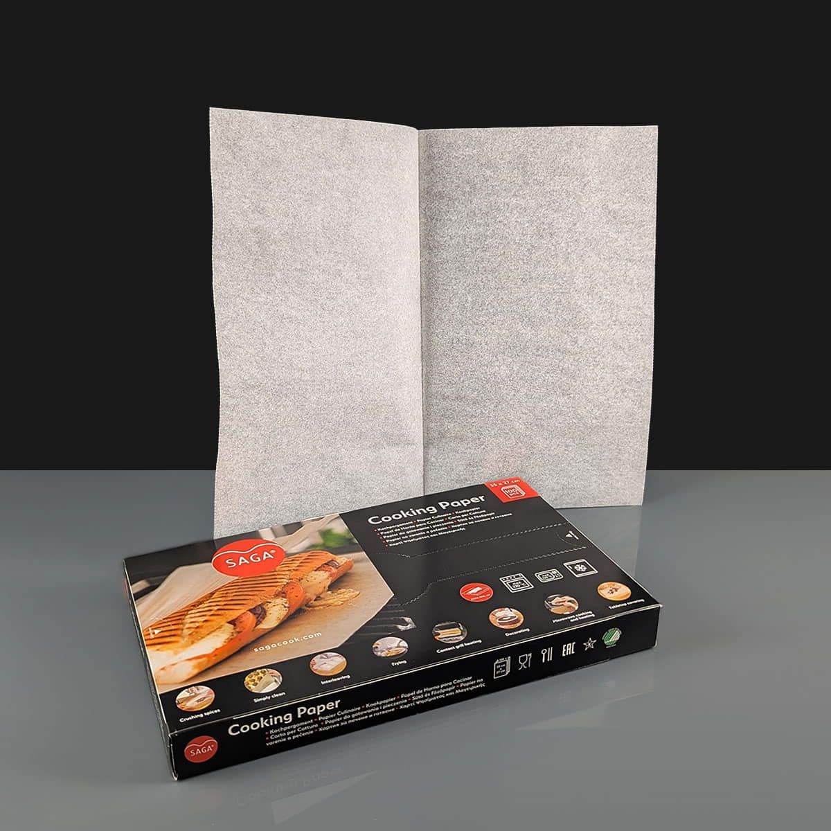 Saga One-Up Cooking Paper