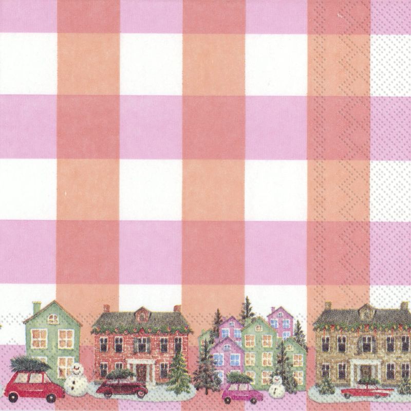 Village Pink Napkins – Cocktail