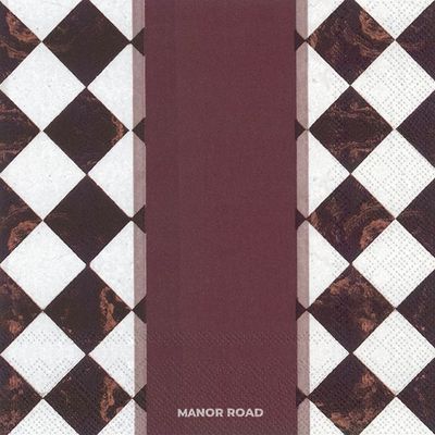Marbled Bordeaux Napkins – Luncheon Marbled Bordeaux Napkins – Luncheon