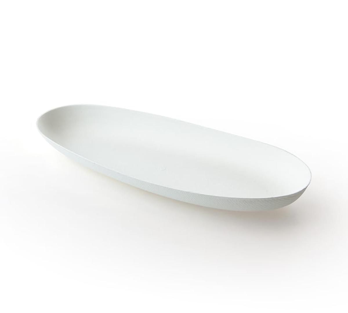 Disposable Bagasse Oval Plates 40pk Disposable Bagasse Oval Plates 40pk