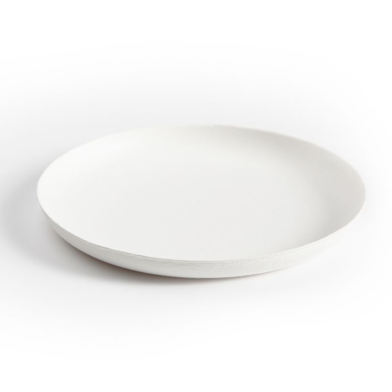 Disposable Bagasse Round Plates 40pk