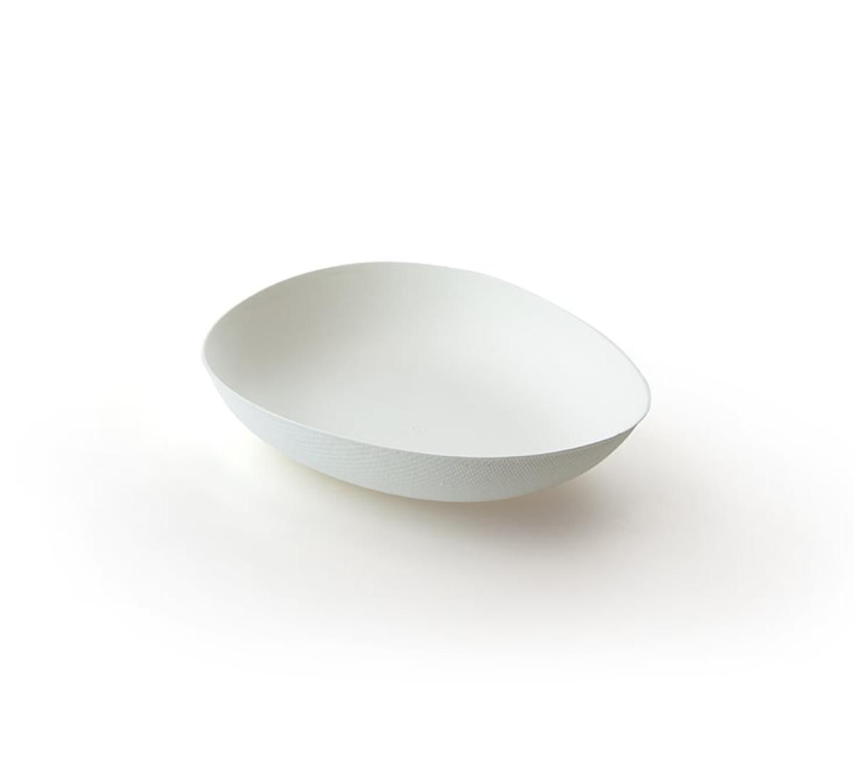 Disposable Bagasse Dished Plates 40pk Disposable Bagasse Dished Plates 40pk