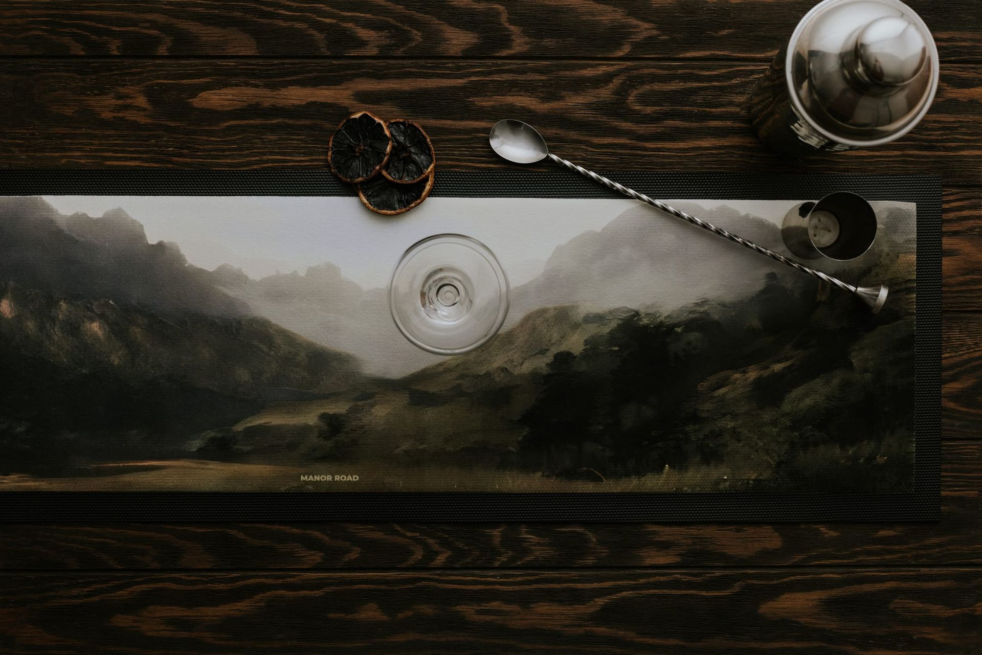 The Landscape- Bar Mat Small