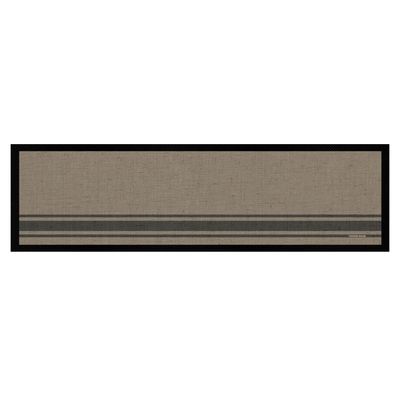 Coffee Stripe- Bar Mat Large