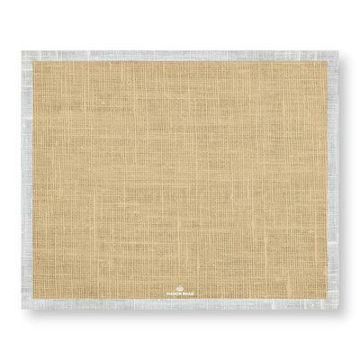 Linen Gold Tear-Off Placemat Pad Linen Gold Tear-Off Placemat Pad