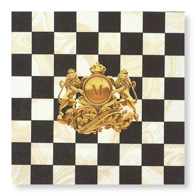 Marble Royale Napkins – Cocktail Marble Royale Napkins – Cocktail
