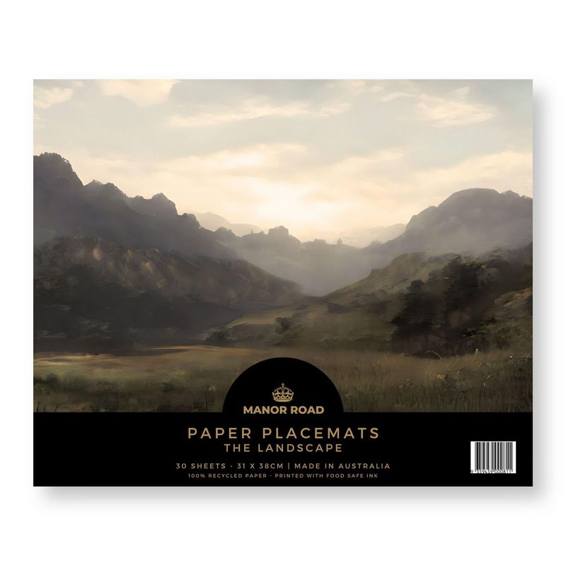 The Landscape Tear-Off Placemat Pad