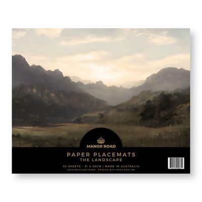 The Landscape Tear-Off Placemat Pad The Landscape Tear-Off Placemat Pad