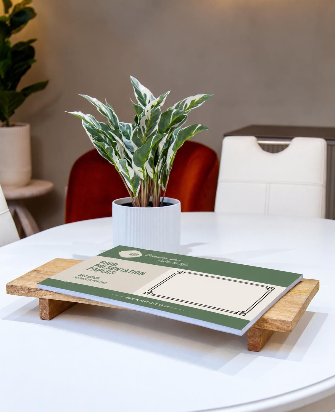 Art Deco Tear-Off Placemat Pad