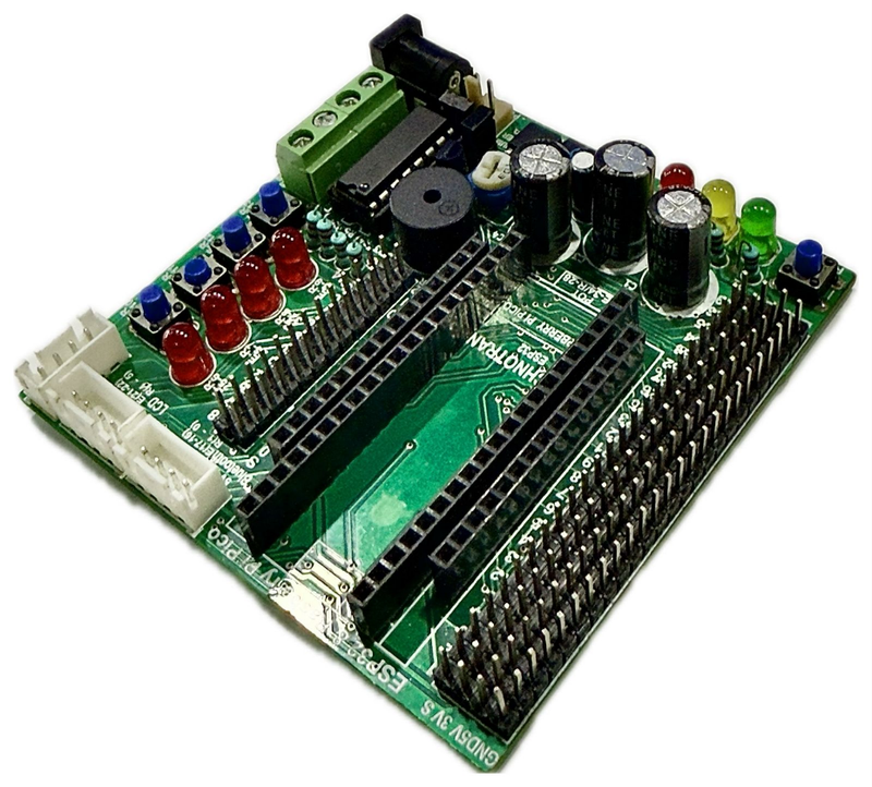 Technotran ESP32 and Raspberry Pi Pico Shield