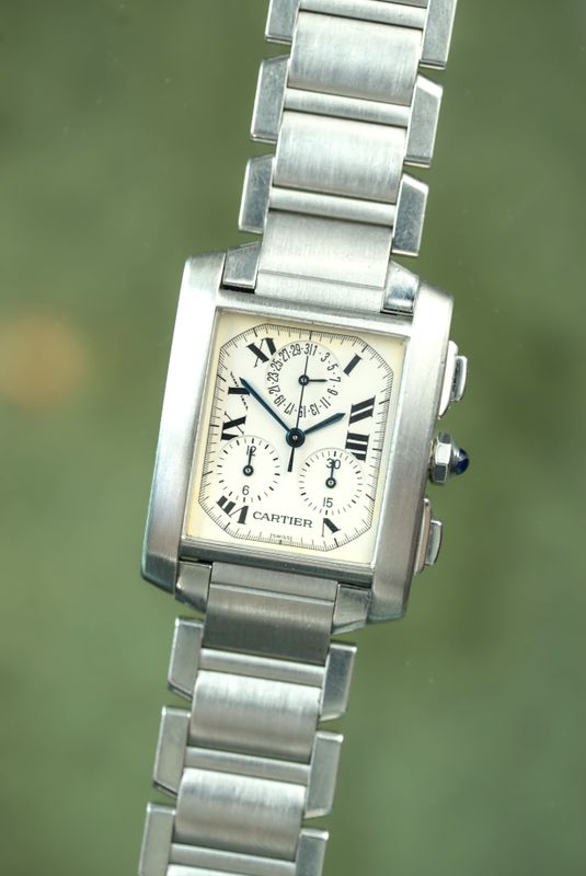 Cartier Tank Française Chronoflex Ref. 2303