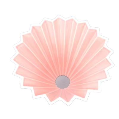 Dripper Origami – 2 Tazas - Rosado