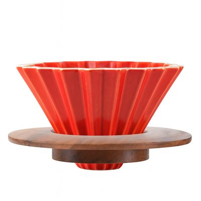 Dripper tipo Origami – 2 Tazas - Rojo Dripper tipo Origami – 2 Tazas - Rojo