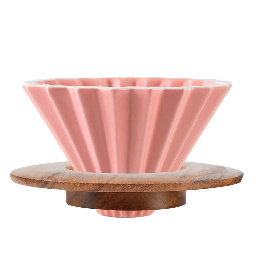 Dripper tipo Origami – 2 Tazas - Rosado