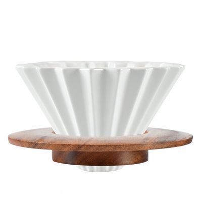 Dripper tipo Origami – 2 Tazas - Blanco Dripper tipo Origami – 2 Tazas - Blanco