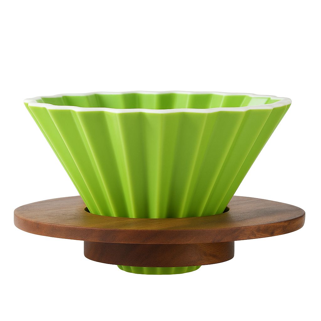 Dripper tipo Origami – 2 Tazas - Verde