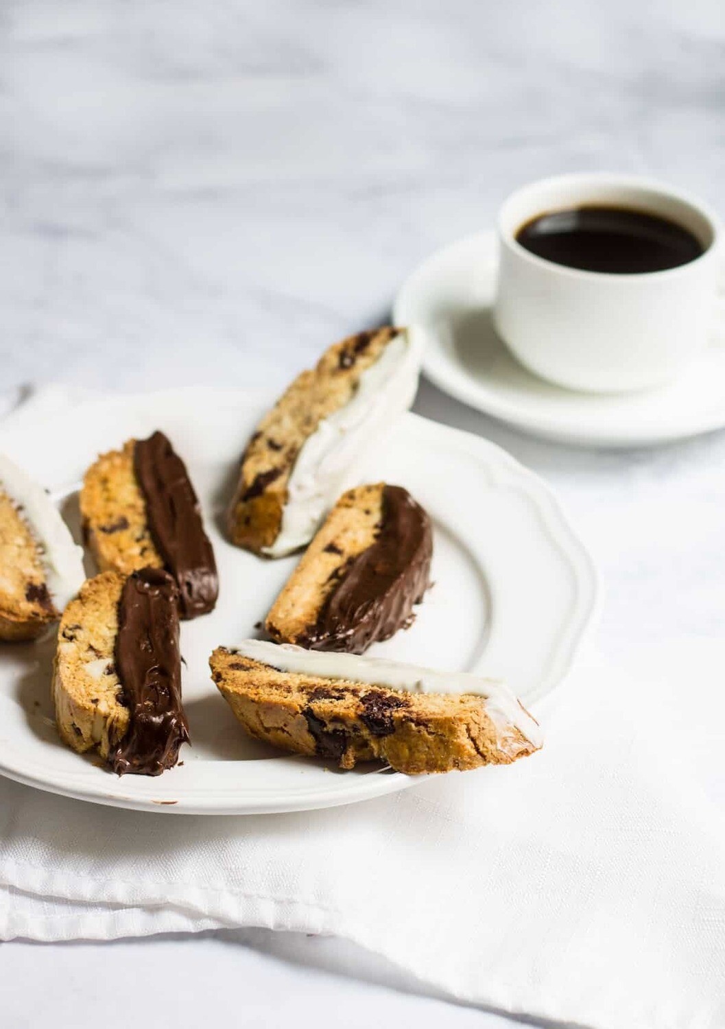 Chocolate Almond Biscotti