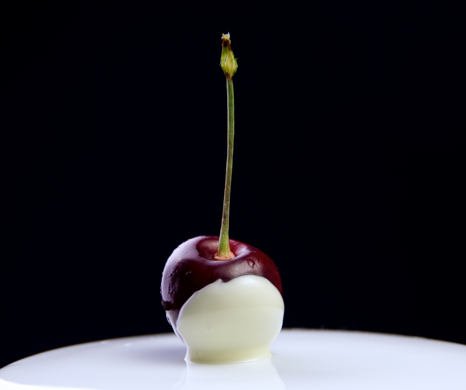 White Chocolate Covered Cherry