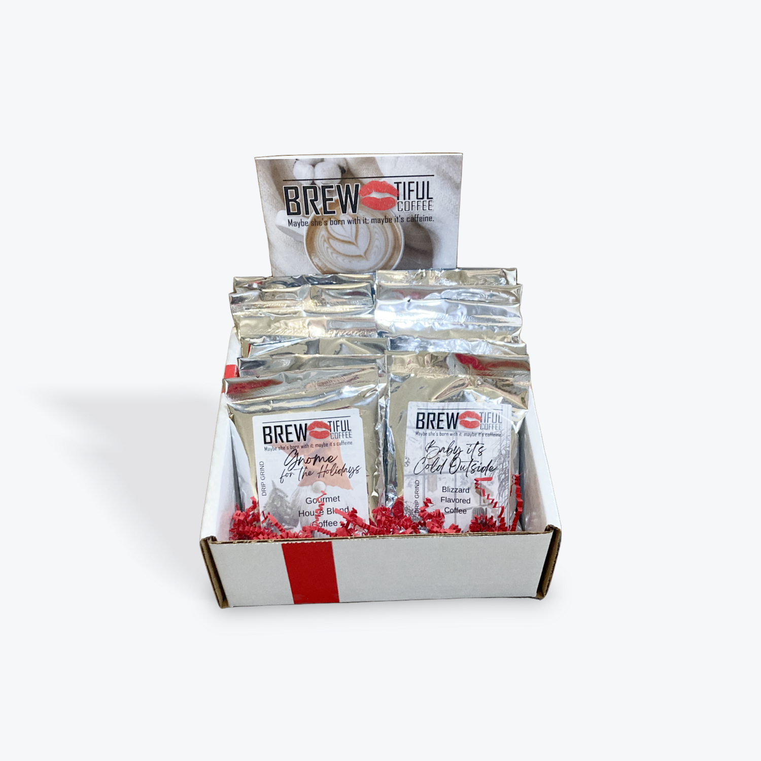 12 Pots of Christmas Coffees Sampler