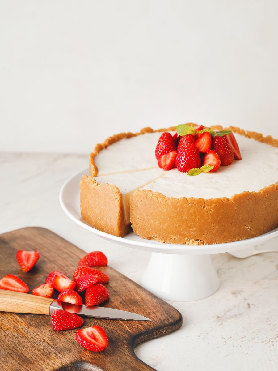 White Chocolate Strawberry Cheesecake Dessert Mix