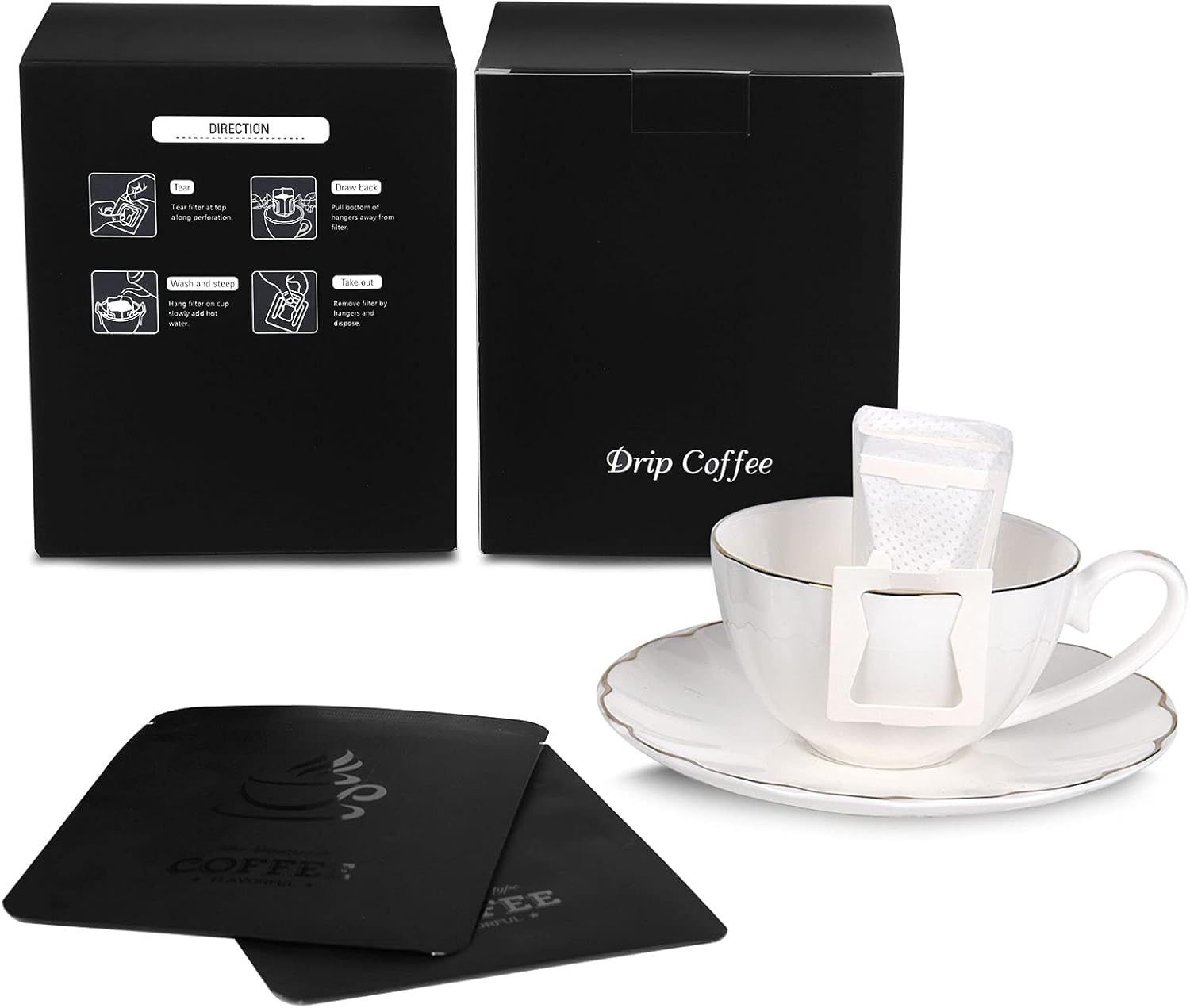 Single Use Pour Over Coffee Filter