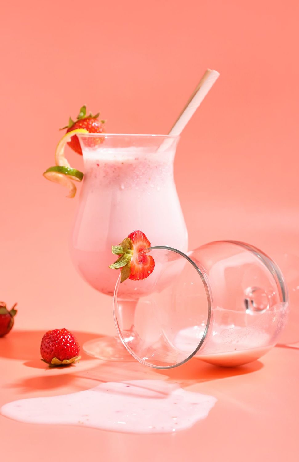 Piña Colada Strawberry Slushy