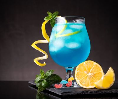 Blue Raspberry Slushy