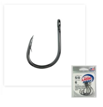 Eagle Claw Lazer Sharp HD Live bait hook L8PG G pack