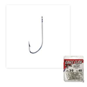 Eagle Claw 049Z Big eye Sea Guard  hook Size