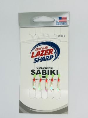 Lazer sharp L946 Aurora sabiki rigs