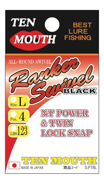 TM29 Ten Mouth Ranker swivel 4pk