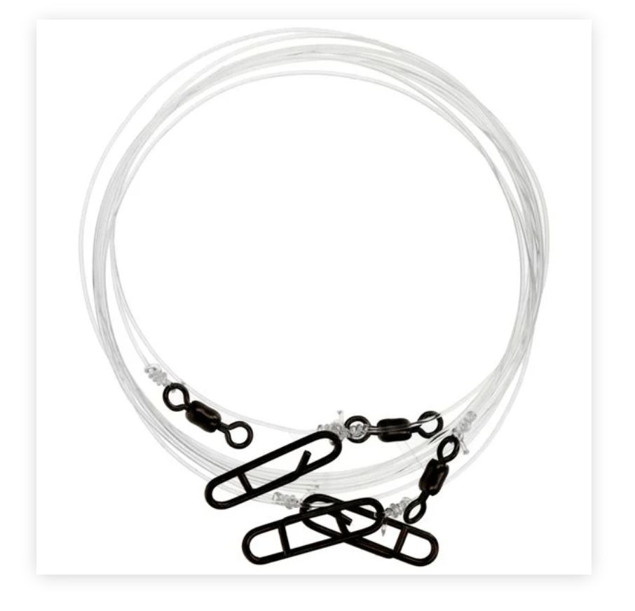 Lazer Sharp Quick link Fluorocarbon leader 3pk