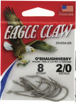 Eagle Claw 254SSAH 6pk