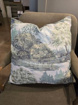 Pillow - Blue Green Hutton 26x26 R441778