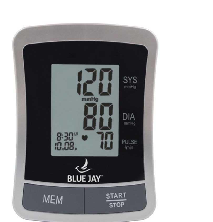 Full Automatic Blood Pressure w/4 "AAA" Blue Jay Brand