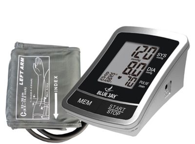 Full Automatic Blood Pressure w/4 &quot;AAA&quot; Blue Jay Brand