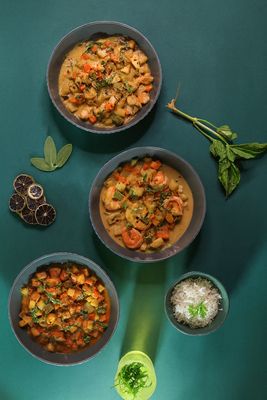 Red Curry (Panang) Spice Level: MILD