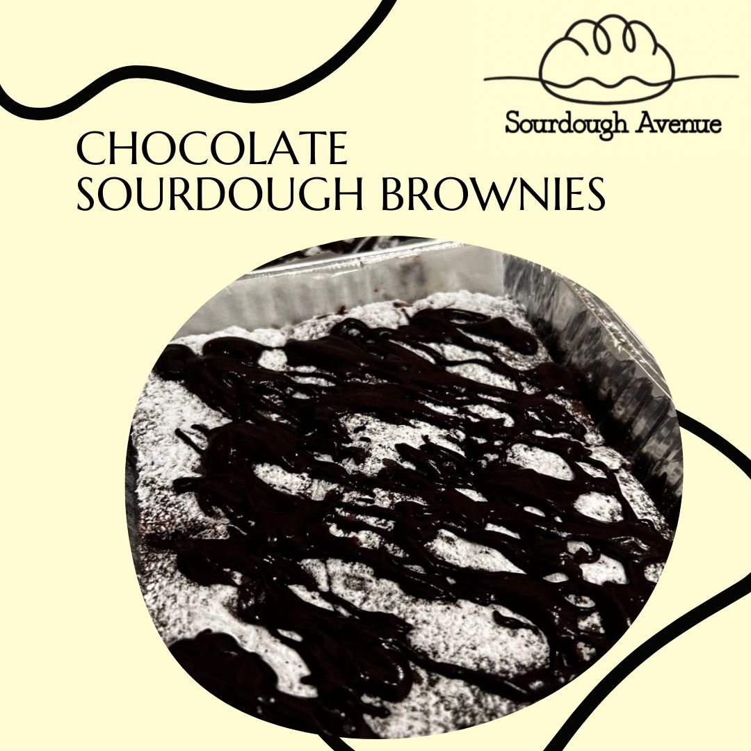 Chocolate Sourdough Brownies