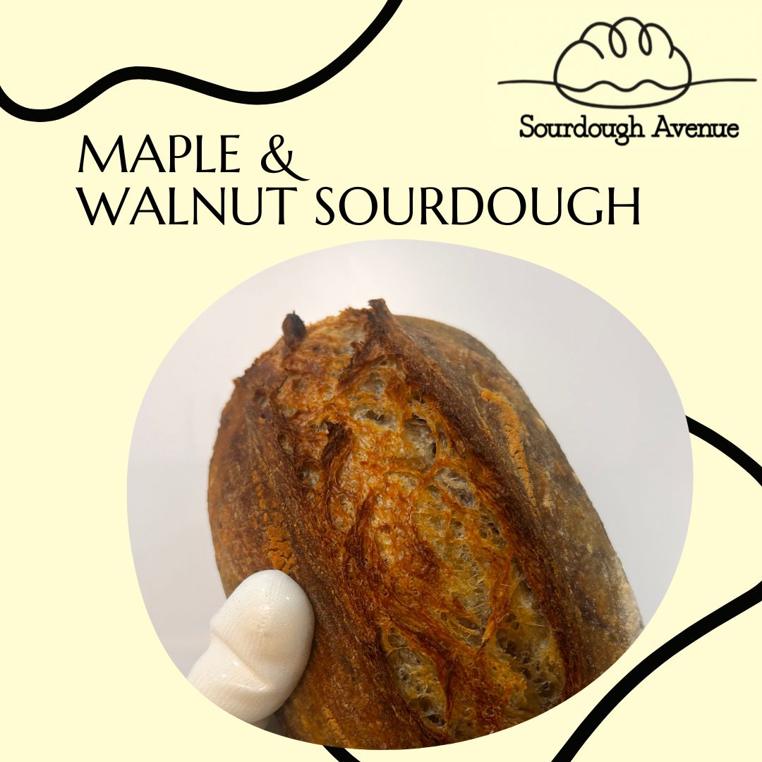 Maple and Walnut Sourdough