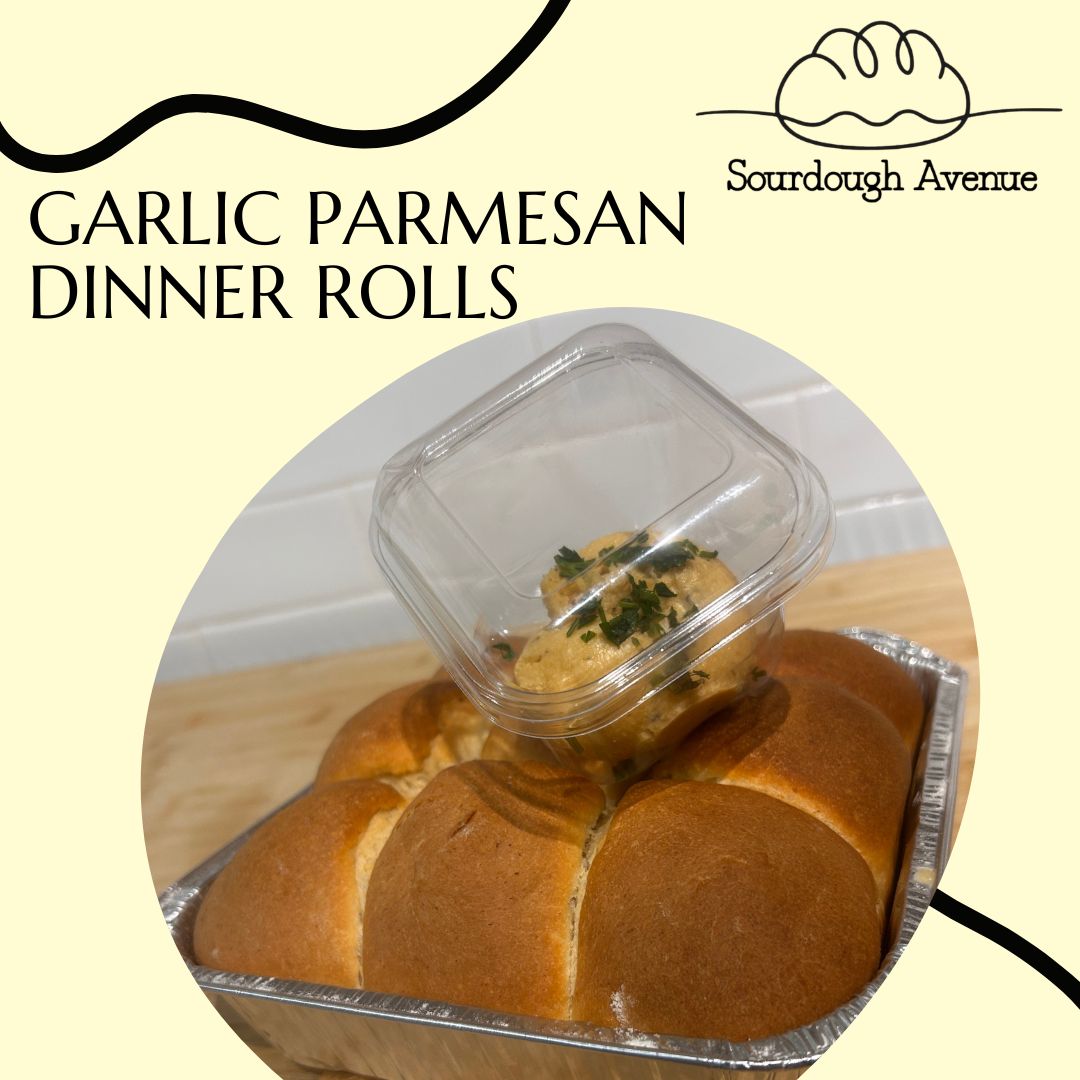 Garlic Parmesan Dinner Rolls