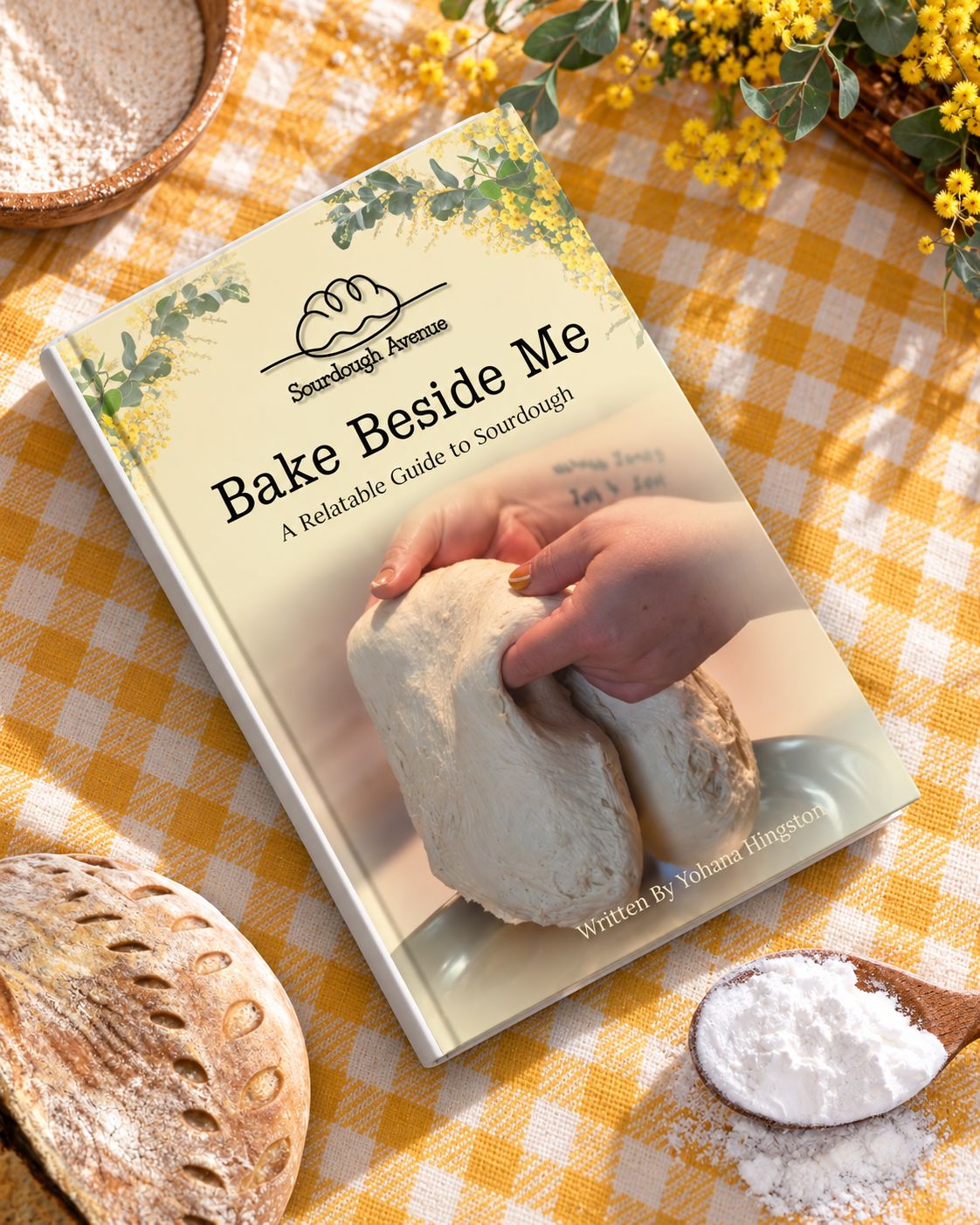 Bake Beside Me Book &amp; Dehydrated Starter Pack