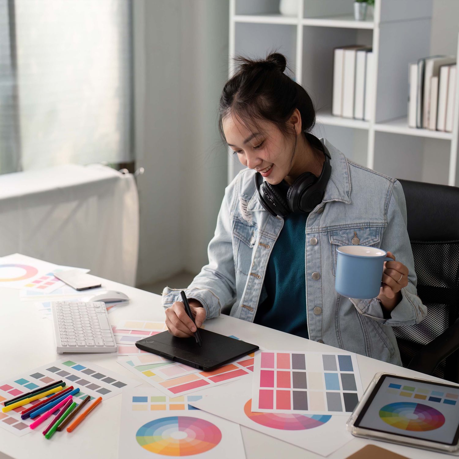 Diseño de cinco piezas para redes sociales