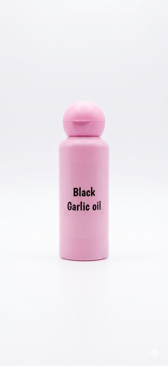 Black garlic- زيت الثوم الاسود