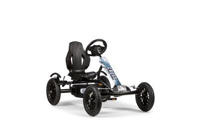 Dino Cars Speedy Cross BF1, schwarzer Rahmen with blau-weißen Aufklebern, schwarze Reifen